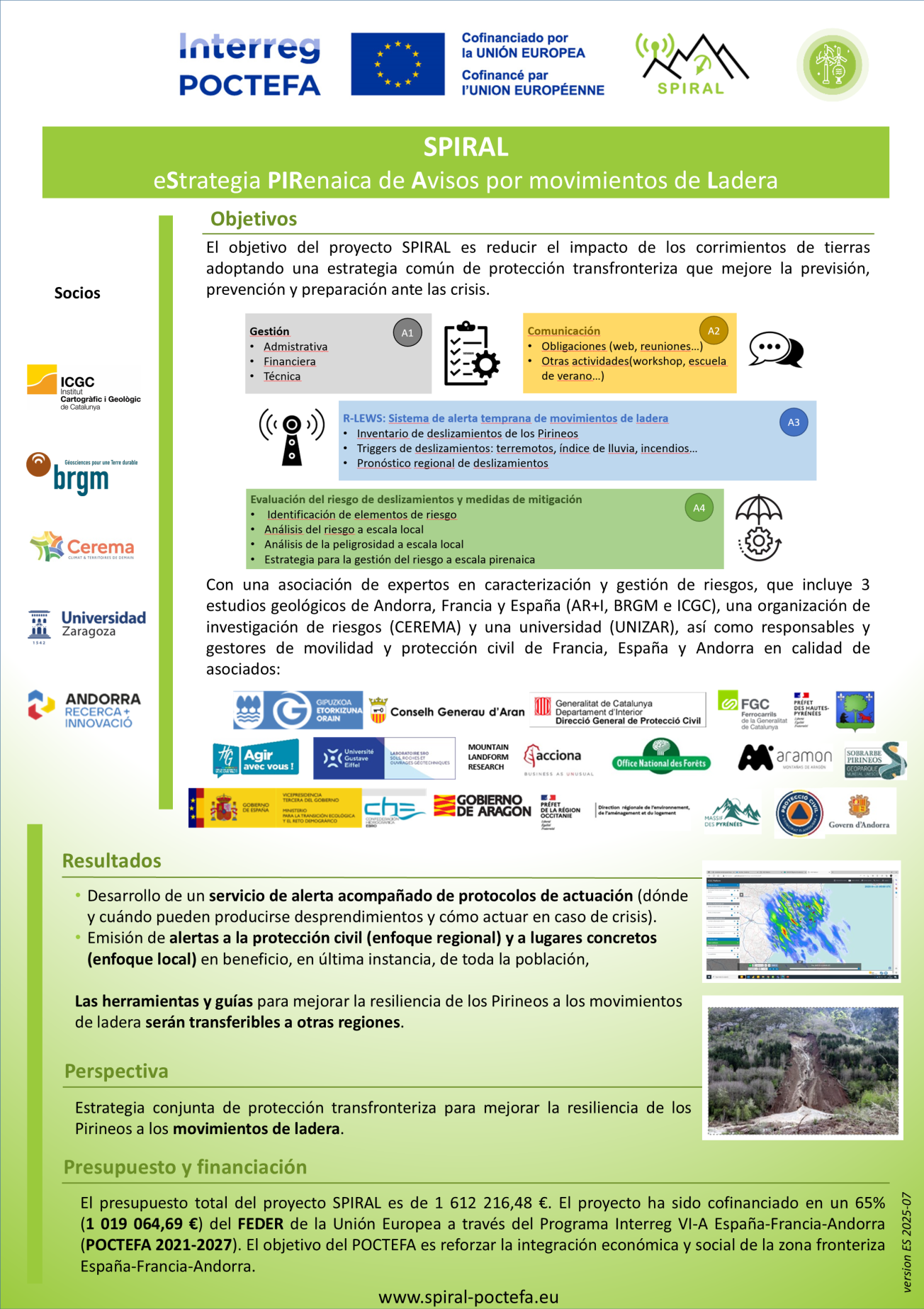 Cartel del proyecto ES