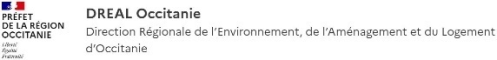 Logo Direction Régionale de l’Environnement, de l’Aménagement et du Logement (DREAL) de la région Occitanie