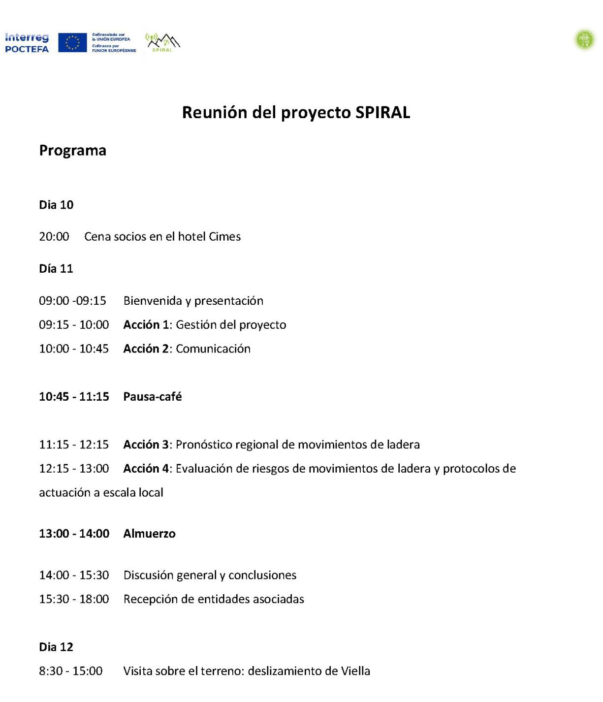 Agenda ES
