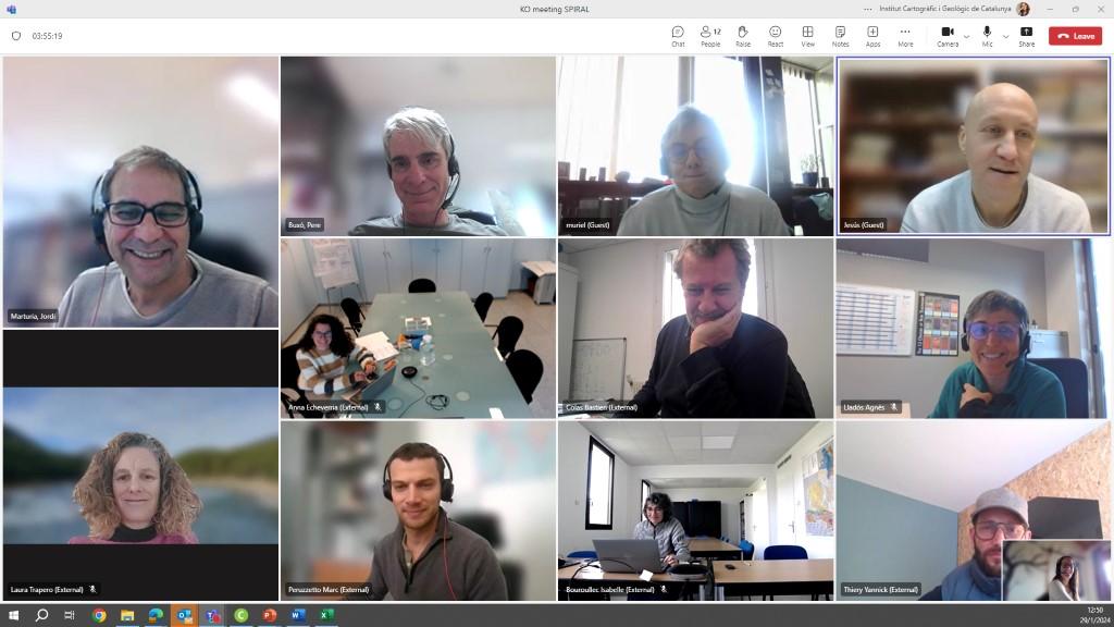 Réunion de lancement / Reunión de inicio / Reunió d'inici SPIRAL 29/01/24