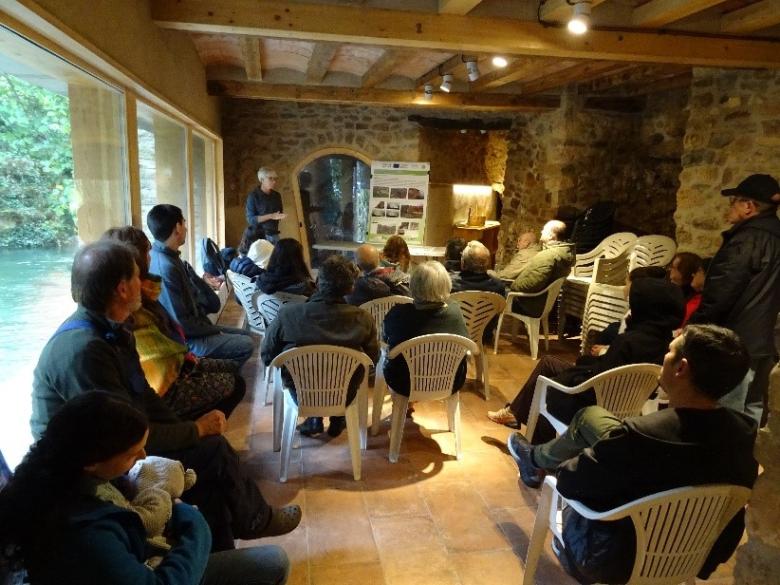 Présentation du 26/10/24 aux autorités locales et au grand public. / Presentación el 26/10/24 a las autoridades locales y al público en general. / Presentació el 26/10/24 a les autoritats locals i al públic en general. (Conca de Dalt, ES).